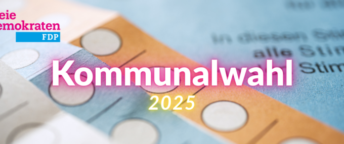 Kommunalwahl 2025 – FDP